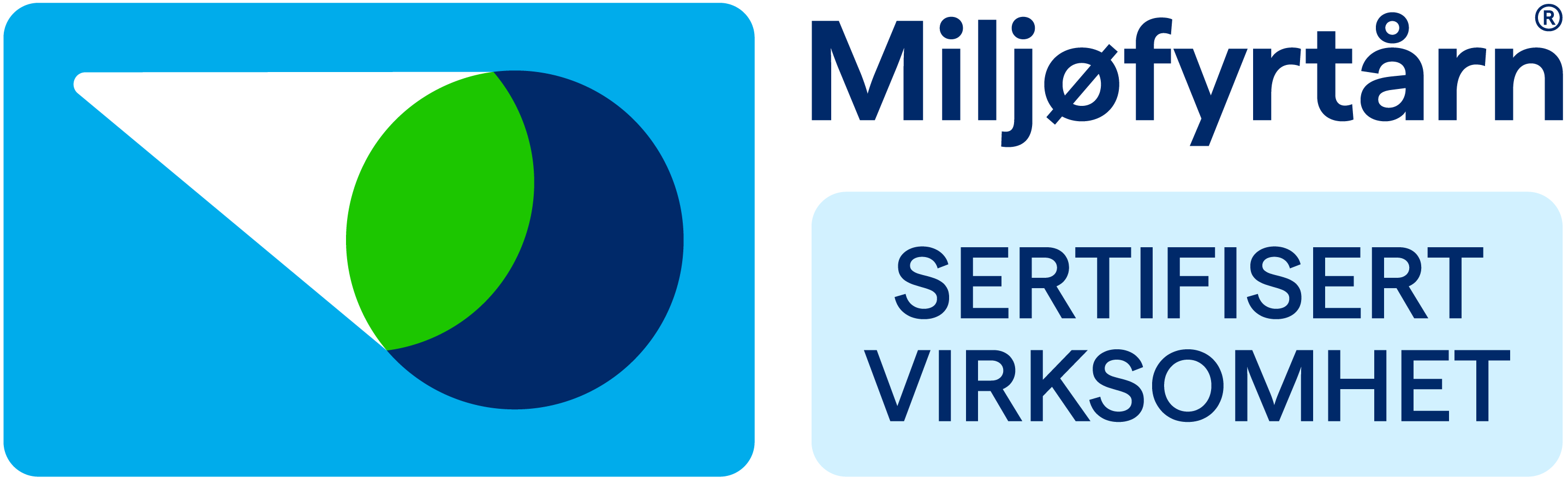 Logo av Miljøfyrtårn Sertifisert virksomhet